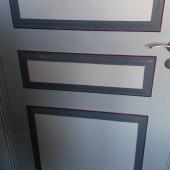 Atlantic'D�cor Application de laque brillante en 3 tons avec filet prune