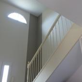 Atlantic'D�cor Cr�ation bandes grises sur murs Entr�e cath�drale